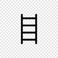 Безопасность парней, Ladder Rope, Ladder Safety Standards, Lad Значок svg