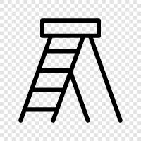 laddering, ladders, staircases, stairs icon svg