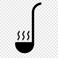 ladle, pot, cooking icon svg