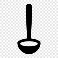 ladle, spoon, soup, sauce icon svg