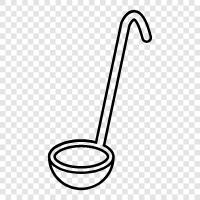 ladle, kitchen, cooking, pot icon svg