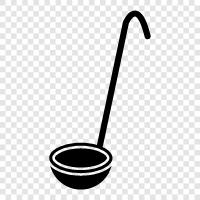 ladle, spoon, tablespoon, food icon svg