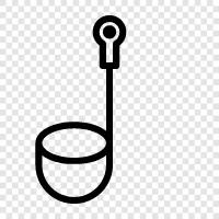 ladle, ladles, spoon, spoons icon svg