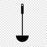 kepçe, ladle ikon svg