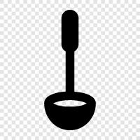 ladle, ladles, ladling icon svg