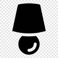 lamps, light, lightbulb, electric icon svg