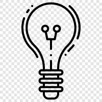 lamps, light, lightbulb, fluorescent icon svg