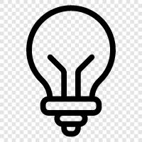 lamps, light, light bulb, light fixture icon svg