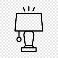 lamps, light, light bulb, light fixture icon svg