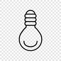 lamps, light, light bulb, light fixtures icon svg