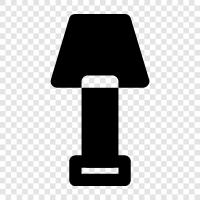 lamps, light, lightbulb, electric icon svg