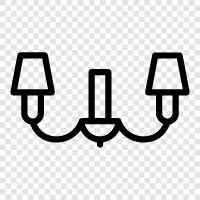 lamps, light, lightbulb, electric light icon svg