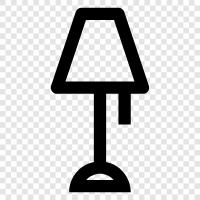 lamps, light, lightbulb, light fixture icon svg