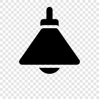 lamps, light, lightbulb, electric icon svg