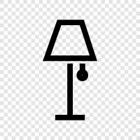 lamps, light, lightbulb, electricity icon svg