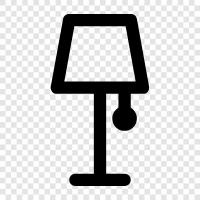 lamps, light, lightbulb, electric icon svg