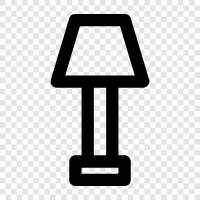 lamps, light, lightbulb, electric icon svg