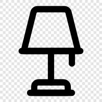 lamps, light, lightbulb, light fixtures icon svg