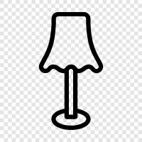 lamps, light, lightbulb, candles icon svg