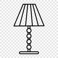 lamps, light, lightbulb, electronic icon svg