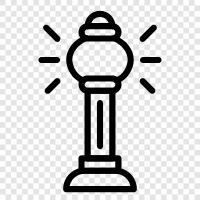 Lampen, Licht, Glühbirne, Deckenleuchte symbol