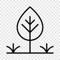 landscaping, plants, flowers, gardening icon svg