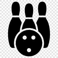 lanes, ball, pins, scoring icon svg