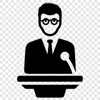 language, communication, public speaking, speaking icon svg