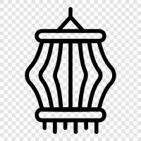 lantern, birthday, festival, fun icon svg