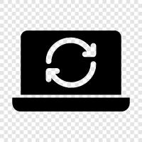 laptop backup, laptop sync software, laptop backup software, laptop sync icon svg