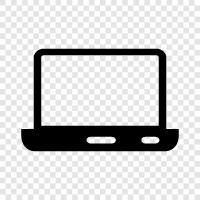 LaptopAkku, LaptopLadegerät, LaptopComputer, LaptopGehäuse symbol