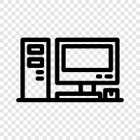 Laptop, Computer, Desktop, Computer Schreibtisch symbol