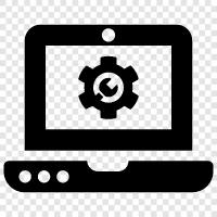 laptop, laptop repairs, laptop service, laptop parts icon svg