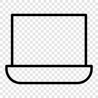 laptop computer, laptop design, laptop repairs, laptop batteries icon svg