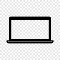 laptop computer, laptop battery, laptop repair, laptop screen icon svg