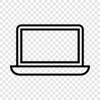 laptop computer, laptop battery, laptop cooling, laptop cases icon svg