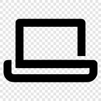 laptop computer, laptop battery, laptop power, laptop repairs icon svg