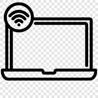 laptop computer, laptop battery, laptop charger, laptop repair icon svg