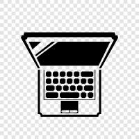 laptop computer, laptop battery, laptop chargers, laptop deals icon svg