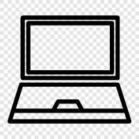 LaptopComputer, LaptopBatterie, LaptopReparaturen, LaptopStand symbol