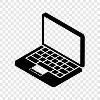 laptop computers, laptops, portable laptops, laptop batteries icon svg