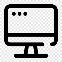 laptop, computer desk, computer monitor, computer software icon svg