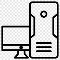 laptop, computer, desktop, pc parts icon svg