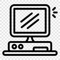 laptop, computer, desktop, monitor icon svg