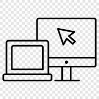 laptop, computer software, computer hardware, computer networking icon svg