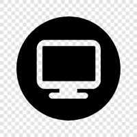 laptop, internet, software, spyware icon svg