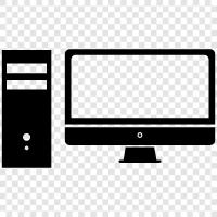 laptop, computer hardware, computer software, computer networks icon svg