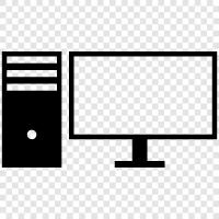 laptop, computer system, computer software, computer viruses icon svg