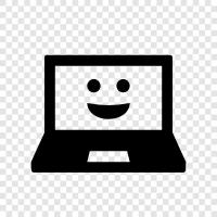 Laptop, Computer, Tablet, Ultrabook icon svg