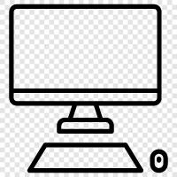 laptop, computer, desktop, computer mouse icon svg